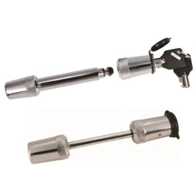 $49.99 • Buy Trimax 5/8  Hitch Receiver Pin & 3.5  Wide Trailer Coupler Lock Set Keyed Alike
