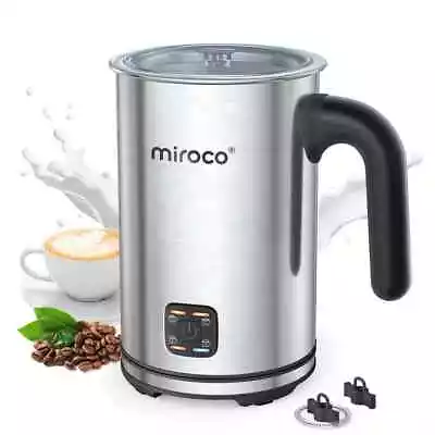 MIROCO Milk Frother MI-MF011 Automatic Stainless Steel Steamer With Hold & Cold • $34.99