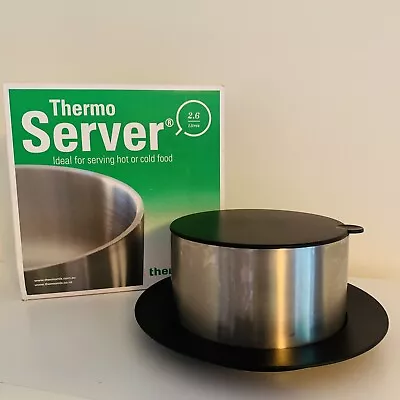 $169 • Buy Thermomix Thermoserver - 2.6L Stainless Steel Round Server More Sizes