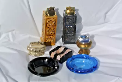 Vtg Lot Of Table Lighters And Ashtrays-japan-ronson  Untested • $9.99