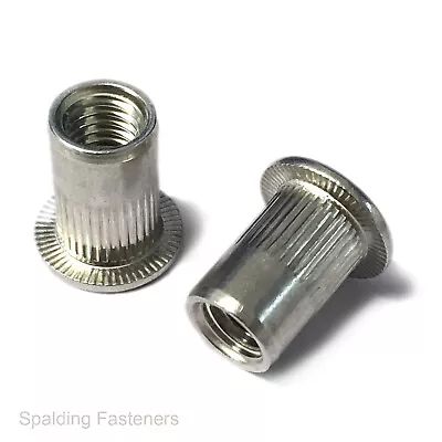 Metric A4 Marine Grade Stainless Steel Rivnut Rivet Nuts • £383.18