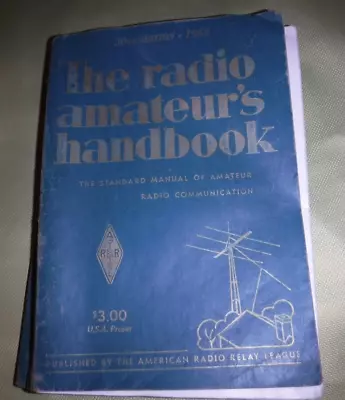 The Radio Amateur's Handbook 30th Ed 1953 Manual Amateur Radio Communication • £32.44