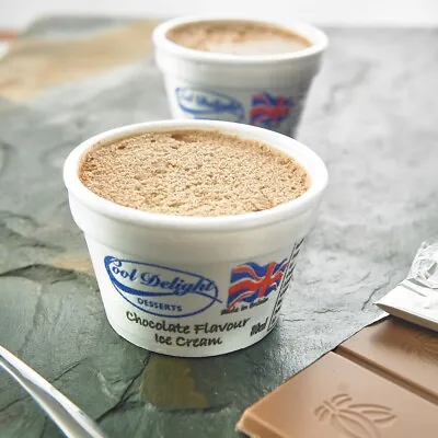 Cooldelight Frozen Chocolate Ice Cream Tubs - 60x80mls • £32.75