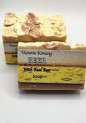 £7.84 • Buy VK Handmade Artisan Soap Beer Soap Bavarian Beer Great Gift Great Present 