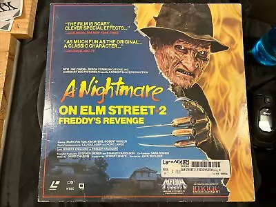 Laserdisc LD - A Nightmare On Elm Street 2: Freddy's Revenge - US Edition • $50