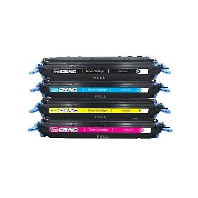 4 TONER For Q6000A-3A HP Color LaserJet 2600N 2605dn 2605n 2605dtn CM1015 CM1017 • $111.98