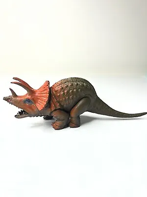 Vintage AAA  Triceratops Figure Dinosaur Monster Rubber Toy • $12