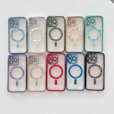 $8.99 • Buy For Apple IPhone 14 13 12 11 Pro Max Case Mag Safe Magnetic Camera Lens Cover