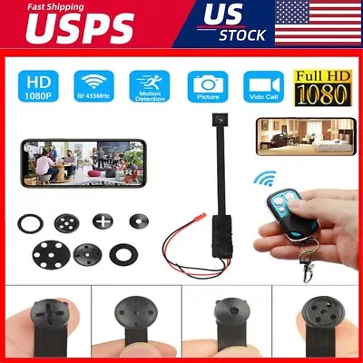 Mini DV HD 1080P Camera Small Video Recorder CAM DVR Tiny Button Camcorder • $14.14