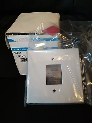 £6.50 • Buy Eaton MEM Spectra - M801 (F8200) - 1 Gang 1 Module Grid Switch Plate White