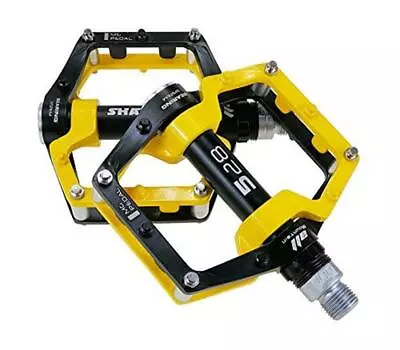 Black White 528 Shanmashi Mountain Bike MTB Pedals Aluminium  Assorted Colors  • $30.97