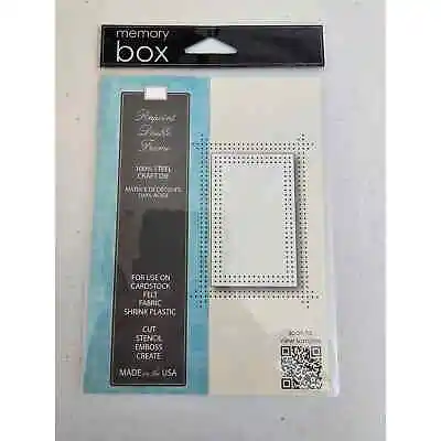 Memory Box Steel Craft Die Pinpoint Double Frame Style 99765 • $12.42