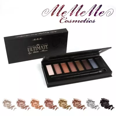 MeMeMe ULTIMATE EYE PALETTE CLASSIC 2 PACK Natural Neutral Shimmer Brown Makeup • £3.55