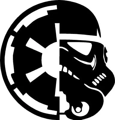 SIMILAR To STAR WARS 8  Jedi Sith Stormtrooper Empire Decal Sticker Baby Yoda • $14.99