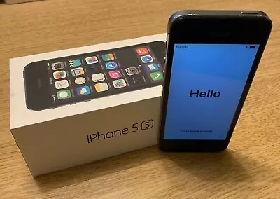 Apple IPhone 5s - 32GB - Space Grey (Unlocked) A1457 • £40