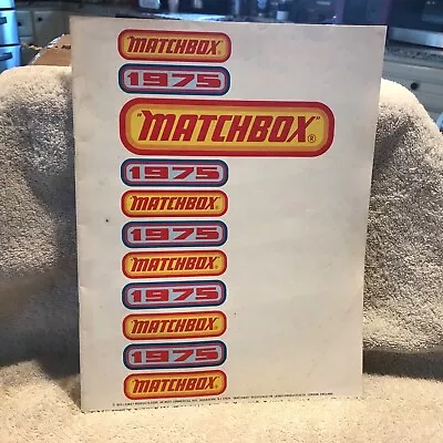 Matchbox 1975 Catalog Beautiful Rare • $4.95