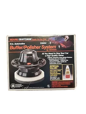 Sears Craftsman 9  Buffer Polisher Model 646.1069902 Black (FC34-T-G920) • $40