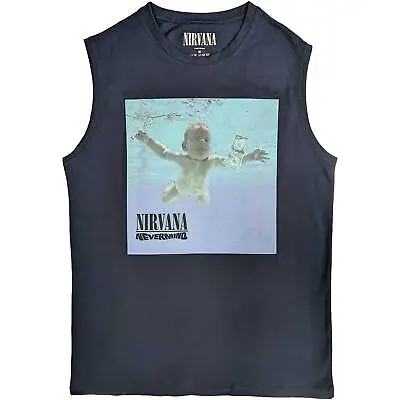 Nirvana - Nevermind Blue Tank Singlet • $44.99