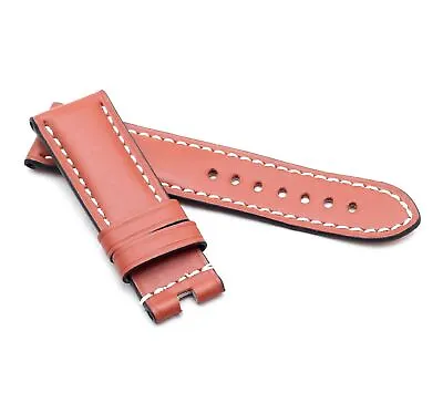 Marino Deployment : Calf Saddle Leather Watch Strap Golden Brown  24mm • £35