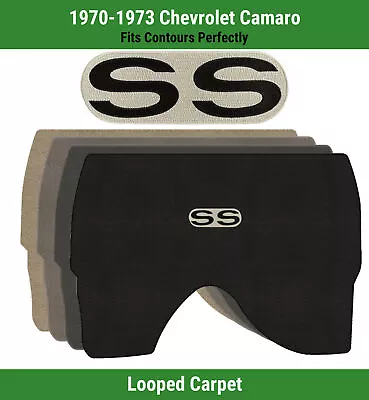 Lloyd Classic Loop Trunk Carpet Mat For '70-73 Chevy Camaro W/Black On Silver SS • $180.99