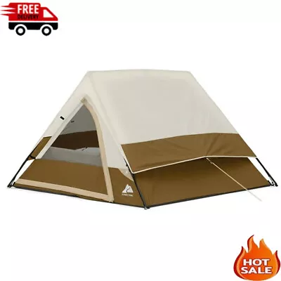 7' X 7' 3-Person A-Frame Camping Tent Waterproof Heavy Duty Portable Outdoor New • $84.07