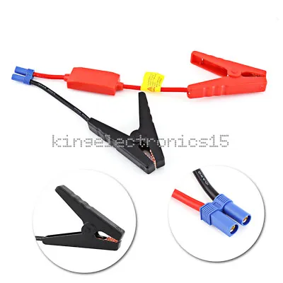 Connector Jumper Cable Alligator Clamp Booster Battery For Mini Car Jump Starter • $6.38