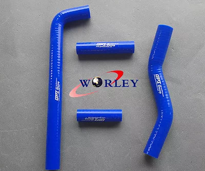 For YAMAHA YZ250F YZF250 2002 2003 2004 2005 02-05 Silicone Radiator Hose BLUE • $29