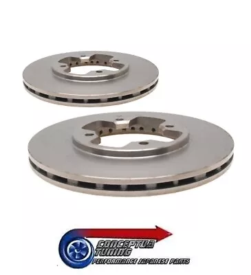 OE Spec Front Brake Discs Rotors X 2  - For Datsun S130 280ZX L28ET • $298.05