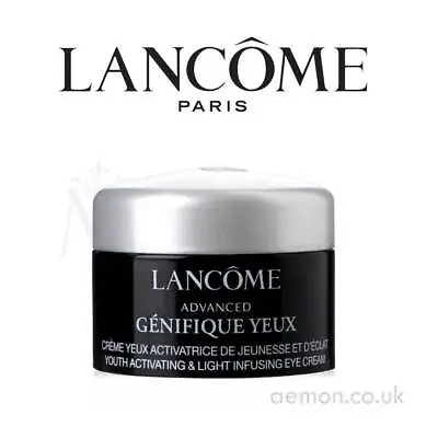 £12 • Buy Lancôme Lancome ADVANCED GÉNIFIQUE EYE CREAM 5ml ORIGINAL