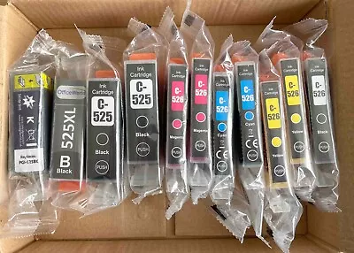 11 Ink Cartridges PGI 525 CLI 526 Canon PIXMA MG5200 MG5300  MG6150 MG8150 • £9.99