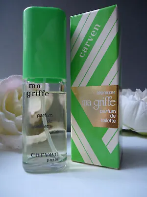 CARVEN MA GRIFFE Parfum De Toilette 25ml Rare Vintage 1980s New Mint In Box • £46.80