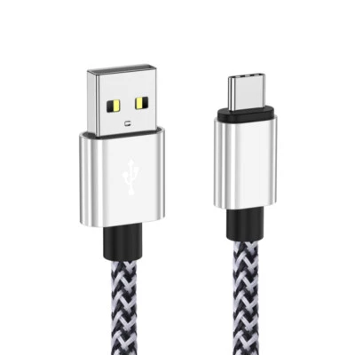 $8.98 • Buy Type-C USB C Cable For Samsung Galaxy Huawei Braided Data Charger Charging Cable