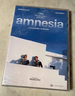 AMNESIA (2015) Bruno Ganz Max Reimelt Barbet Schroeder DVD • $17