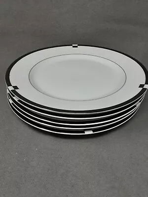 Mikasa Midnight Fine China 7 5/8  Salad Plates (5) • $39