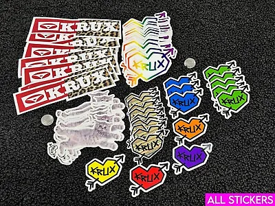 Skateboard - KRUX TRUCKS - SKATE STICKERS - Pick Your Pack - Decals • $24.69