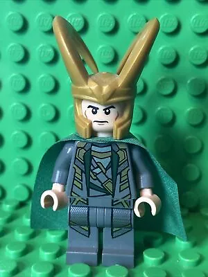 Lego Marvel Avengers Minifigure - Loki - Sh033 From Set 6867 6868 6869 New • £7.99