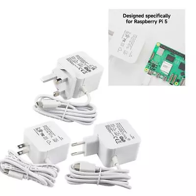 Official Raspberry Pi 27W USB-C Power Supply 5.1V 5A Compatible For PD Chargi✨d • $42.04