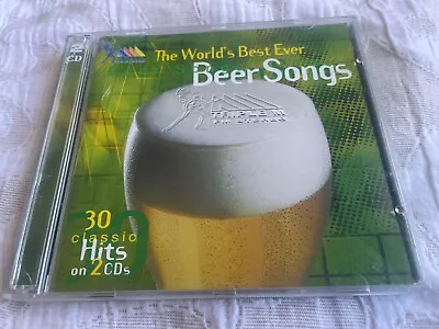 The World’s Best Ever Beer Songs 2CD Zz Top Australian Crawl Divinyls • $9.99