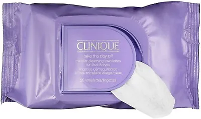 Clinique Take The Day Off Micellar Cleansing Towelettes For Face & Eyes 50 Wipes • $14.89