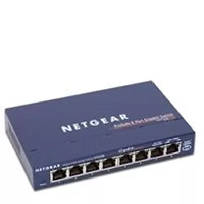 Netgear GS108AU 8 Port GigaBit Switch - External PSU Eofynet • $83.01