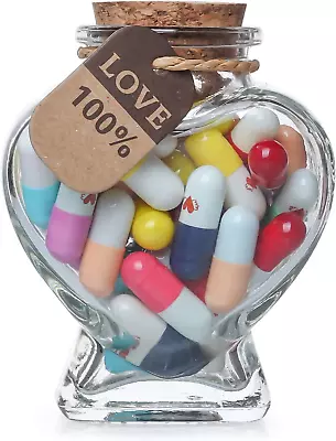 Capsule Letters Message In A Bottle - Cute Things Message Love Letter Gifts For  • $16.53