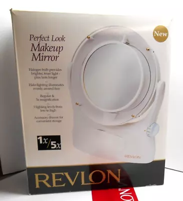 Revlon Perfect Look Halo-Light Makeup Mirror In Box With Small Tear • $34.99