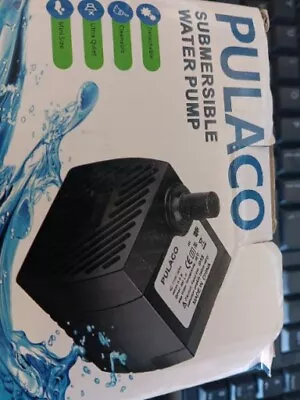 Pulaco Mini Submersible Water Pump PL-128 AC 110-120v/60Hz 5w 95GPH Hydroponics • $8.94