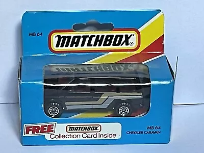 Matchbox MB 64 Chrysler Caravan Dodge 1983 Macao • £19.99