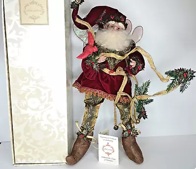 Mark Roberts Large Christmas Fairy Holly Jolly With Box COA 2002 51-35622 20  • $214.99