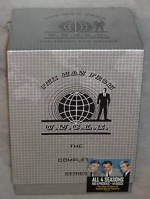 The Man From U.N.C.L.E. (uncle) Complete Series 41 DVD Box Set BRAND NEW SEALED • $252.40