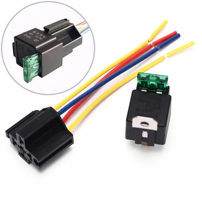 Waterproof Prewired 4pin Car Relay Harness Holders 40A/12V With Relay_USRZ • $7.92