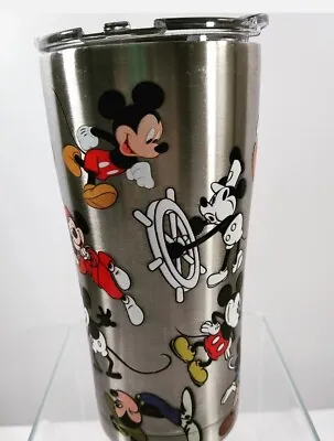TERVIS Mickey Mouse 90th Anniversary Travel Coffee Tumbler Heritage 1928 • $33.99