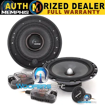 Memphis Ms60 6.5  Convertible Coaxial Aluminum Alloy Tweeters Crossover Speakers • $209.95