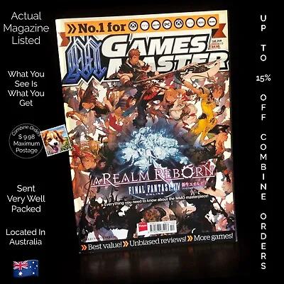 Games Master Magazine UK No 268 October 2013 A Realm Reborn Final Fantasy XIV • $15.98